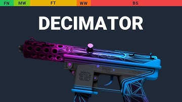 Tec-9 Decimator - Skin Float And Wear Preview