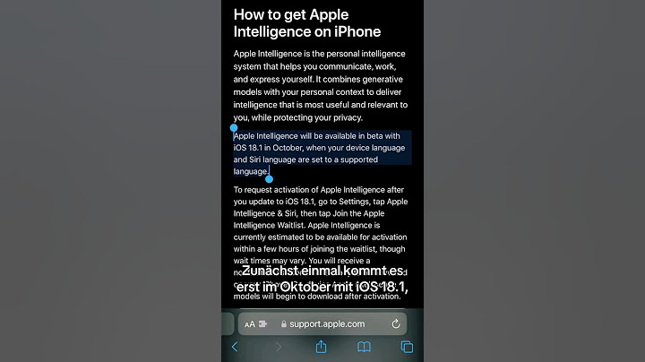 eicker.TV - Du willst Apple Intelligence auf Deinem iPhone benutzen? Nicht in der EU dank DSA.