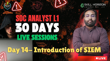 From Beginner to SOC Analyst L1 in 30 Days The ULTIMATE Challenge