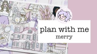 Plan With Me: Merry // Scribble Prints Co