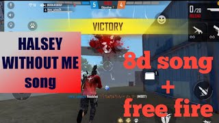 Let's make enemies cry💥🔥 with Halsey without me 8d song 🤩 screenshot 5
