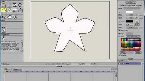 Anime Studio 9 Tutorial: Add Point Tool