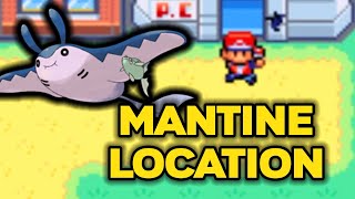 How To Catch Mantine In Pokemon Firered Or Leafgreen