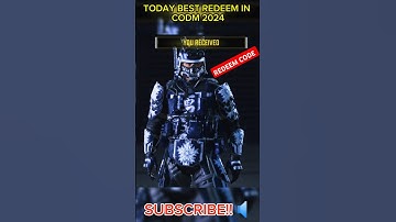 Call Of Duty Mobile New Redeem Codes 2024 #shorts #shortvideo #codm #codmobile