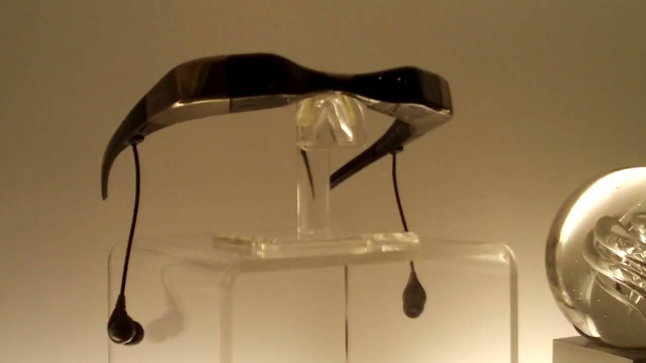 CES 2009 MyVu Video Goggles YouTube