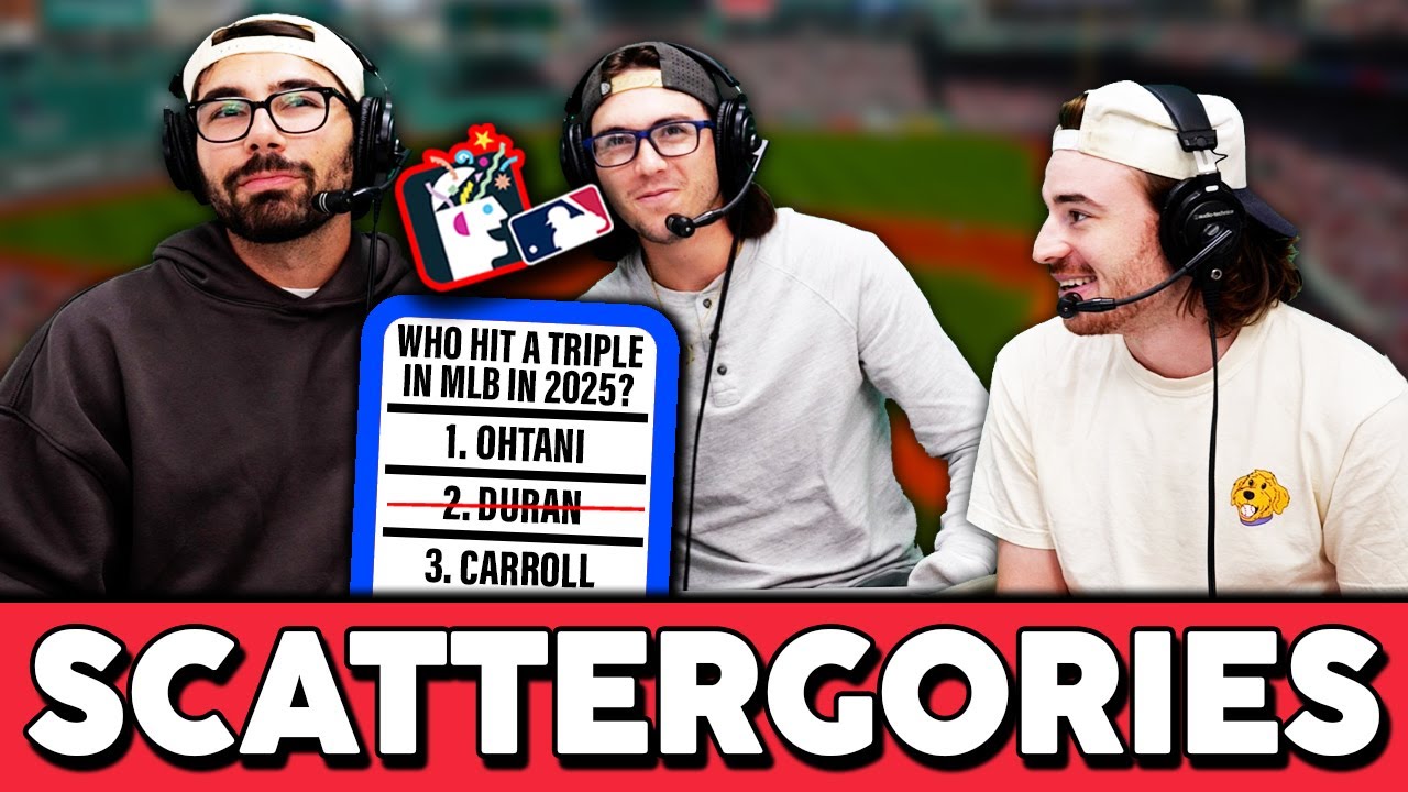 Can we name every MLB player to hit a triple in 2025? (Scattergories)