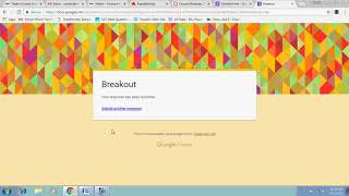 Breakout Locks Using Google Forms