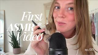 Trying ASMR for the first time! Rambling and random triggers!