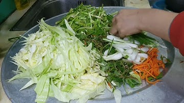 Cách muối dưa bắp cải rau cần giòn thơm ngon nhanh được ăn không cần dùng dấm#cooking #cook #anngon