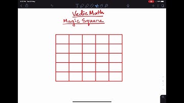 Vedic maths tricks: Magic square 5x5 #vedicmath #magic_square #magic_square_5x5 #5x5