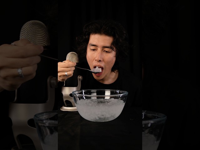 Ice Mukbang 🧊 #asmr