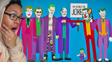 Reacting to The Evolution Of The Joker (Animated)