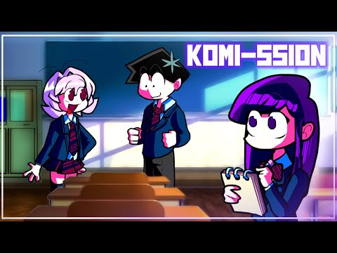Komi-ssion 🎶 (Deep Poems but Komi-san Characters Sing It) - FNF cover (Collab)