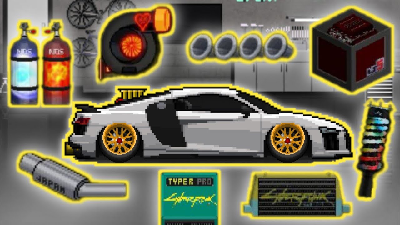 Audi R8 / Pixel Car Racer / Gameplay / FoxFire / Part 30 / - YouTube