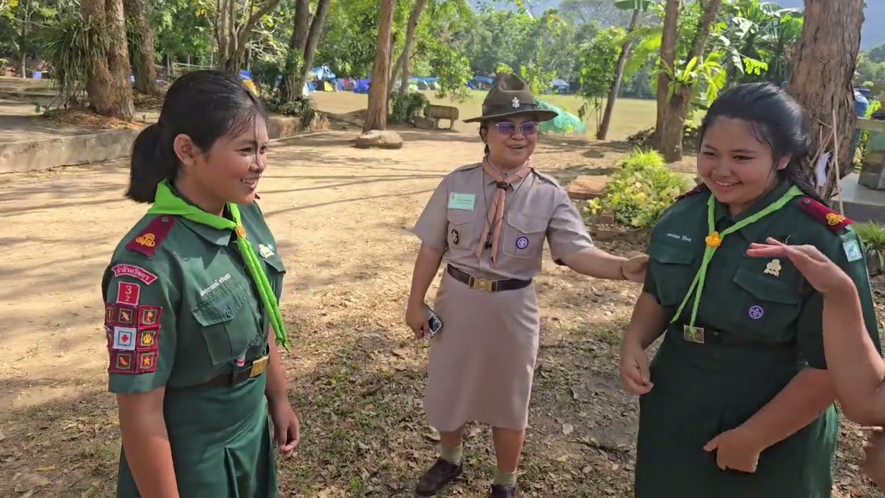 เข้าค่ายพักแรมลูกเสือเนตรนารี โรงเรียนท่าข้ามวิทยา กิจกรรมเสริมปัญญา ฐาน : สำนวนชวนทาย