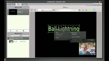 Bombono Video-DVD Authoring for Linux