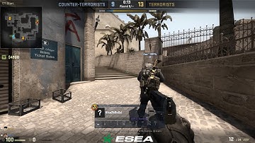 CS:GO - Some 2v5 action... Ninja defuse...