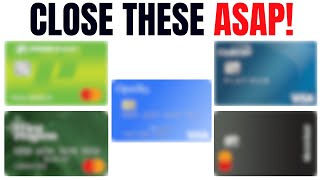 THE 5 WORST CREDIT CARDS TO KEEP OPEN