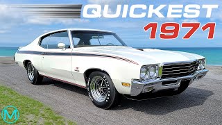 10 QUICKEST Muscle Cars of 1971: What They Cost Then vs. Now