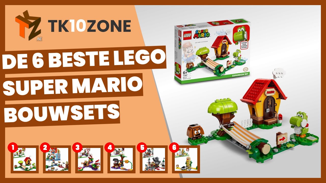De 6 beste lego super mario bouwsets