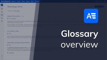 Glossary Overview