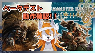 【モンスターハンターワイルズ】ベータテストで動作テストするぞっ！【WILDS】