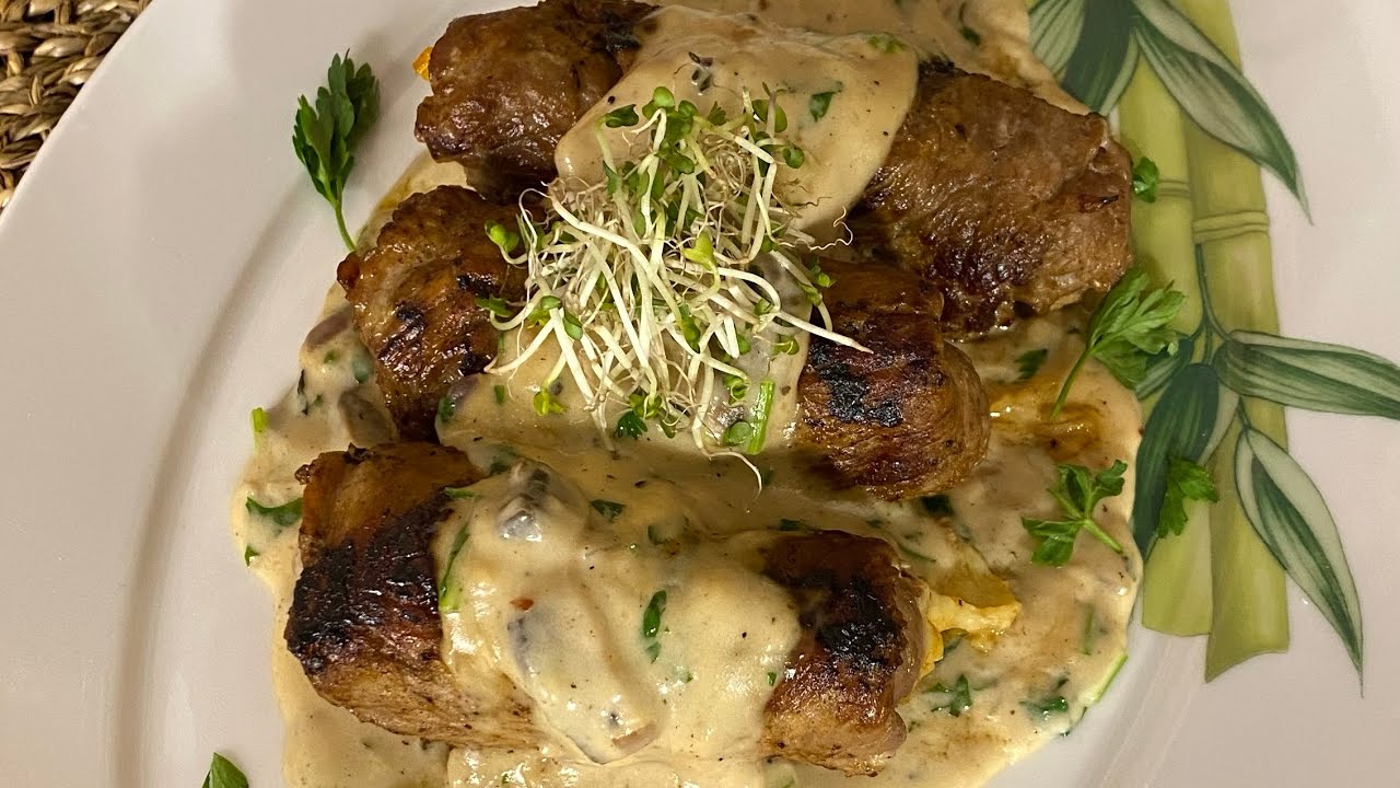 Meat rolls لفائف اللحمة المحشية