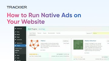 How to Run Native Ads on Your Website | Trackier