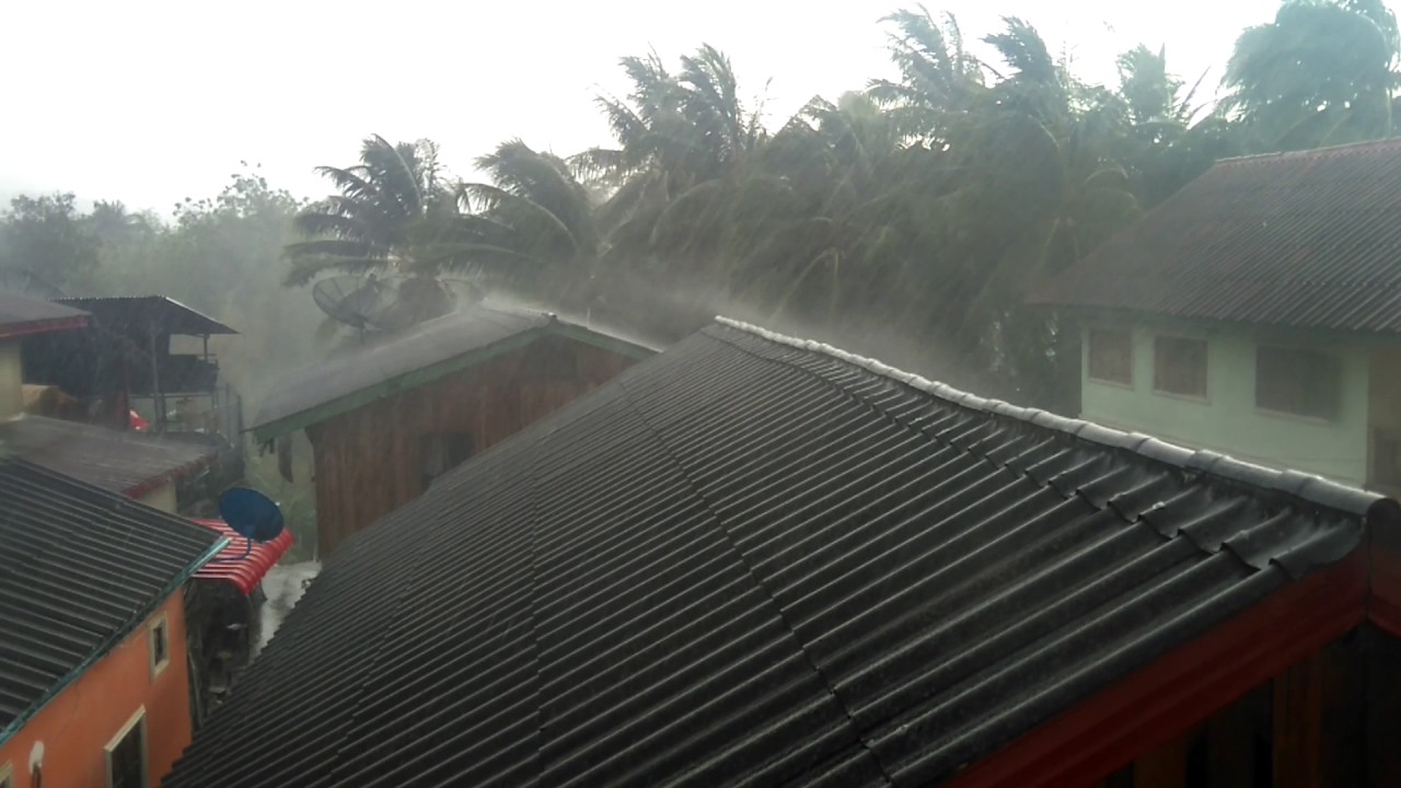 Pluie diluvienne Luang Prabang 1 avril