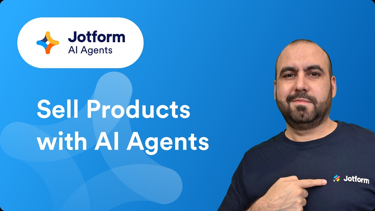 How to Sell Products with Jotform AI Agents (2026 Tutorial) - YouTube