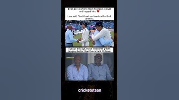 brian lara on yashasvi jaiswal innings against West Indies