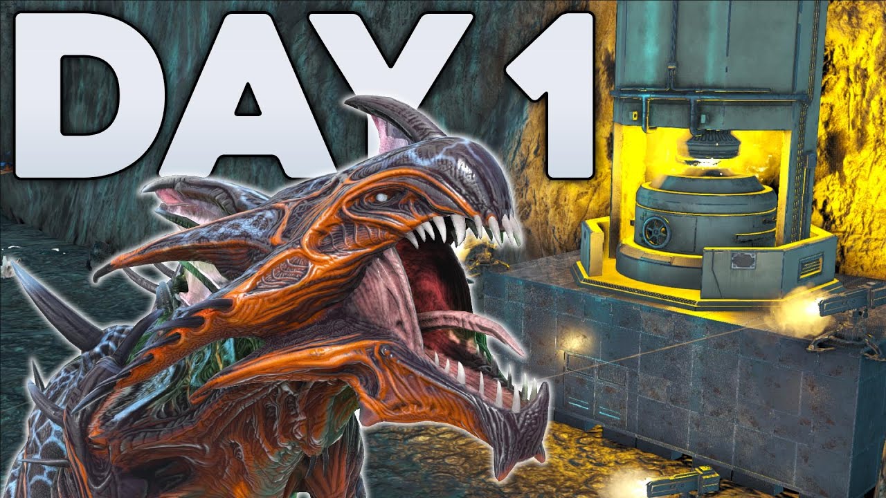 How a 10,000 Hour DUO plays WIPE DAY! - ARK PvP