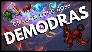 DEMODRAS -  Dragon Lord Boss! [TIBIA]