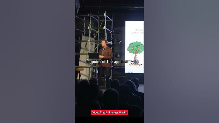Physicist Sean Carroll talks about the Newton's apple story #physics