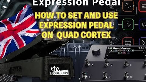 Expression pedal quad cortex english version