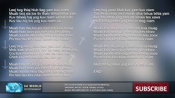 Kev hlub ntawm kuv niam_Guy Instrumental