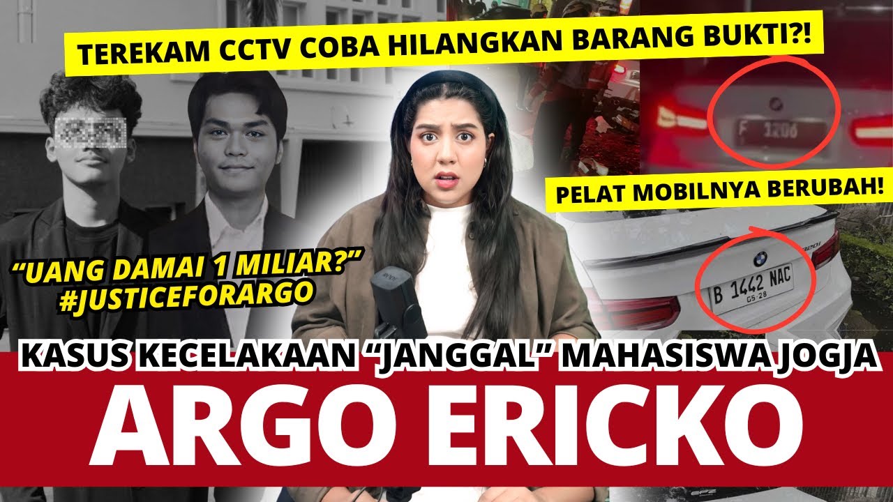 Rangkuman Kronologi & TEMUAN BARU! KASUS KECELAKAAN Argo Ericko Mahasiswa Jogja. | #NERROR