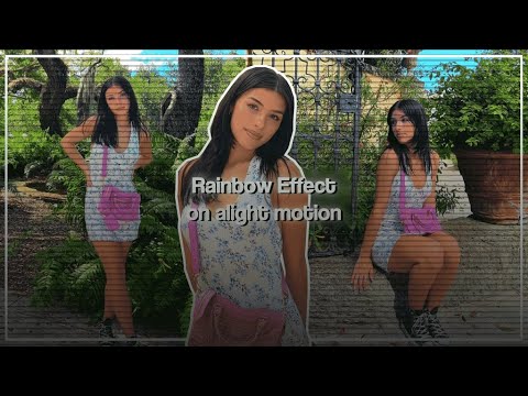 AE like rainbow effect (alight motion)