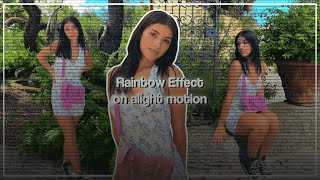 AE like rainbow effect (alight motion)