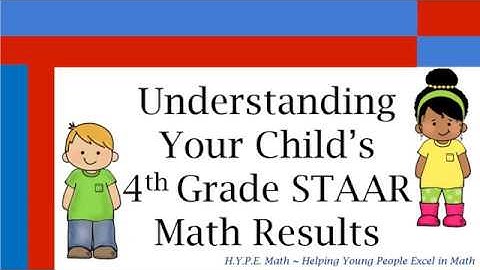 Breaking Down the 4th Grade STAAR Math Results