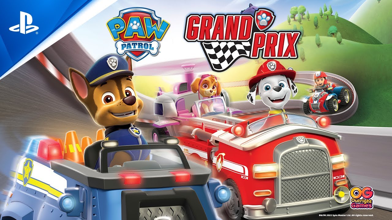 PAW Patrol Grand Prix - Announce Trailer | PS4 Games - YouTube