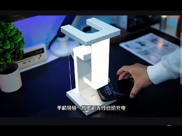 Smart LED Desk Lamp With Wireless Charger