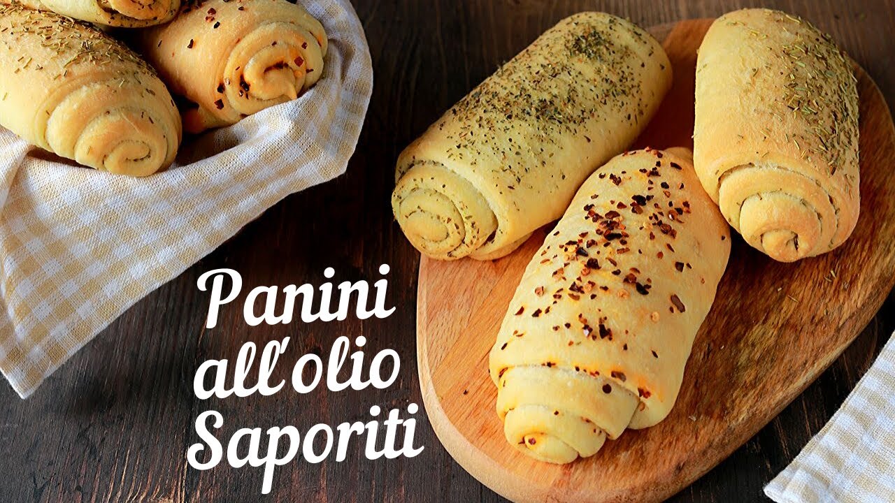 PANINI ALL&amp;#39;OLIO SAPORITI Ricetta Facile - Fatto in Casa da Benedetta ...