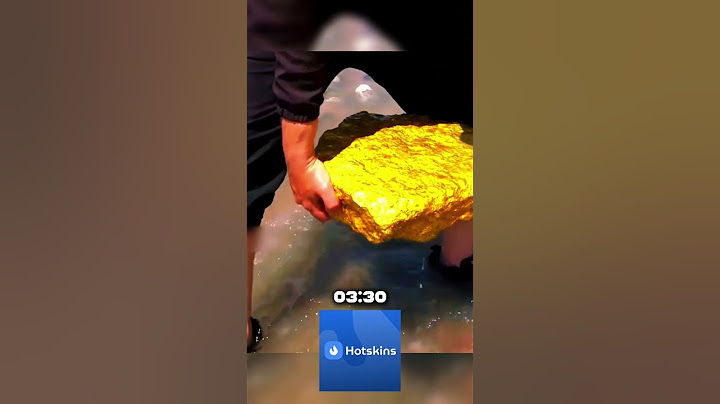 САМЫЙ БОЛЬШОЙ ЗОЛОТОЙ СЛИТОК 🤯💰