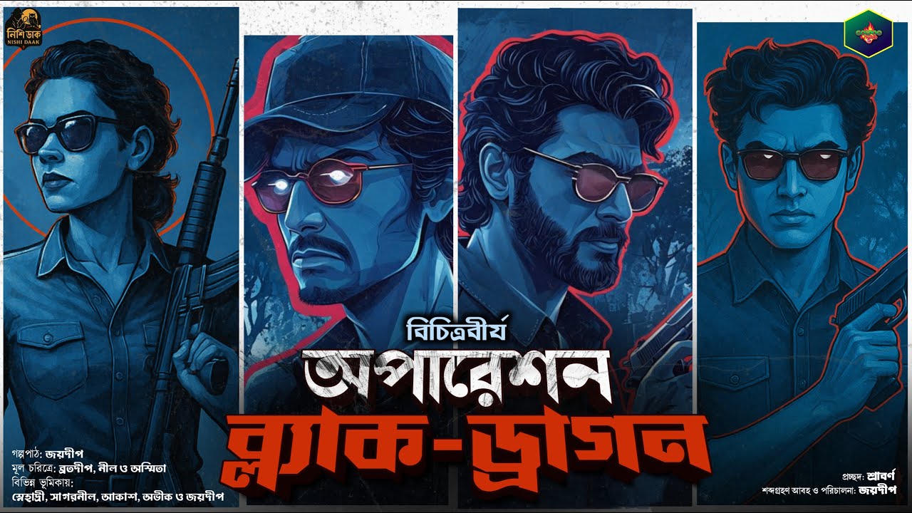 অপারেশন ব্ল্যাক ড্রাগন - Spy Thriller | Goyenda Golpo Bangla | Bengali Detective Story | Thriller