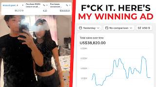 f*ck it, revealing my winning ad angle ($39k in one day).