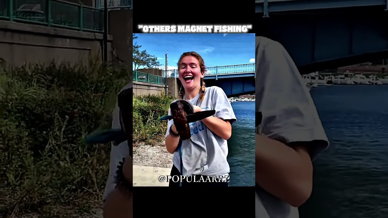 Others magnet fishing vs this guy ☠️ #edit #fishing  #trollface  #magnet  #newyork  #usa
