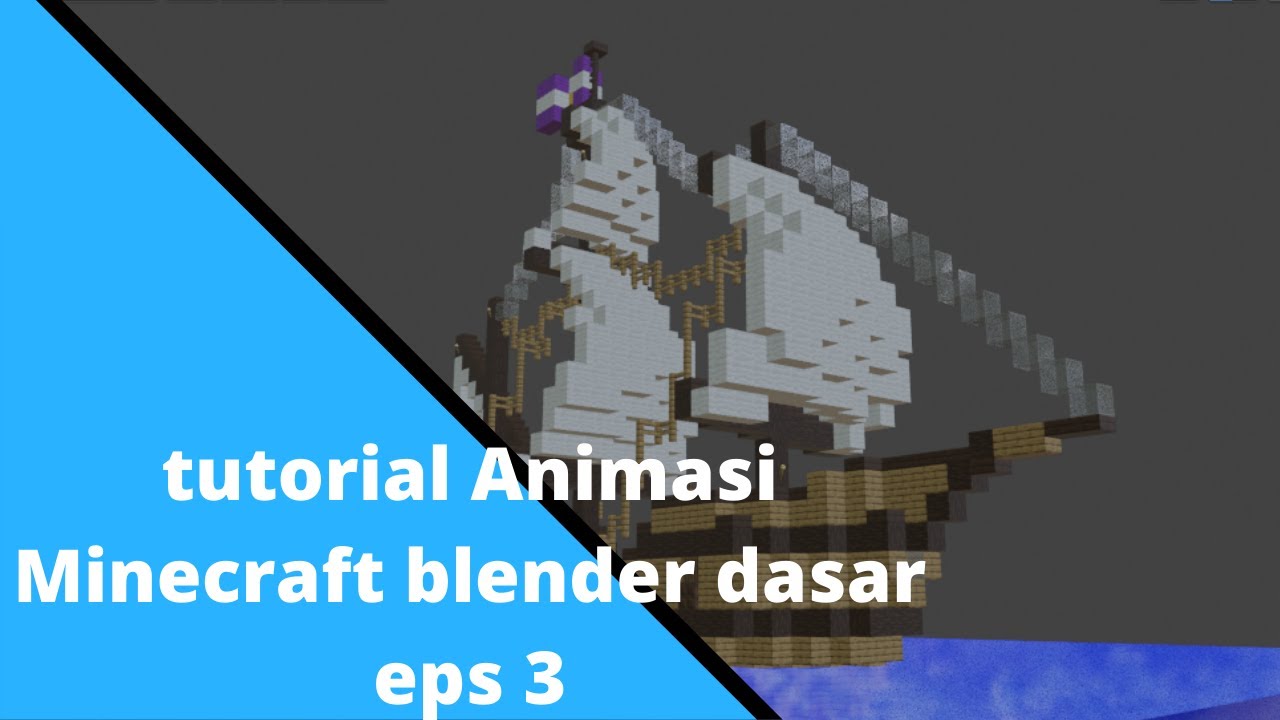 Tutorial Animasi Minecraft Blender dasar episode 3(Cara Import dunia ...