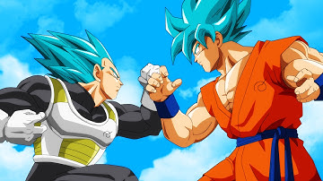 SSGSS Goku Vs SSGSS Vegeta FULL FIGHT ( No Filler ) 1080p