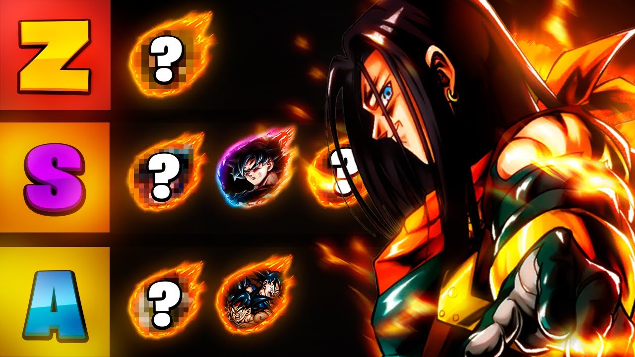 (LF SUPER 17 EDITION!) MY TOP 10 BEST UNITS TIER LIST IN DRAGON BALL